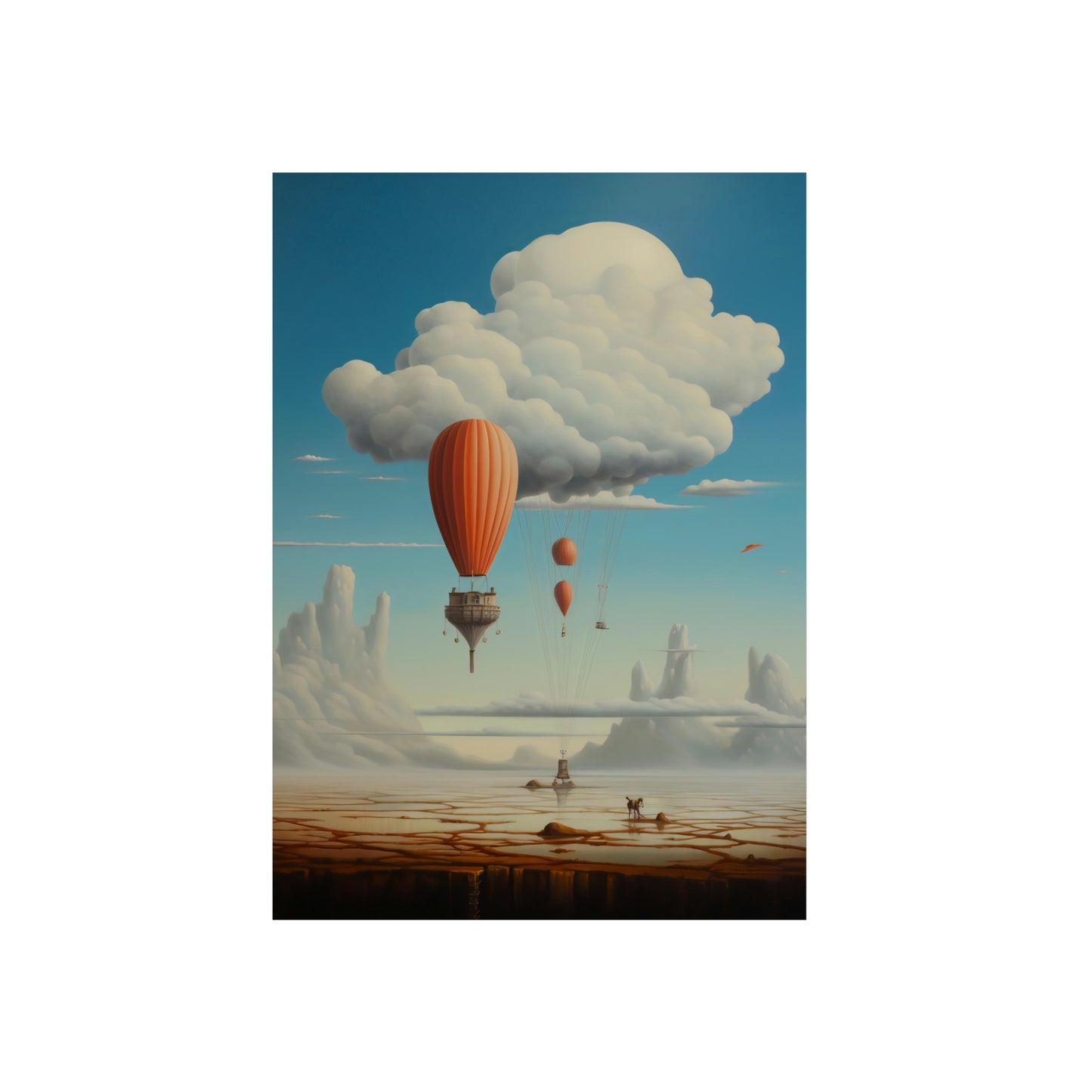 Cloud-Hot Air Balloon