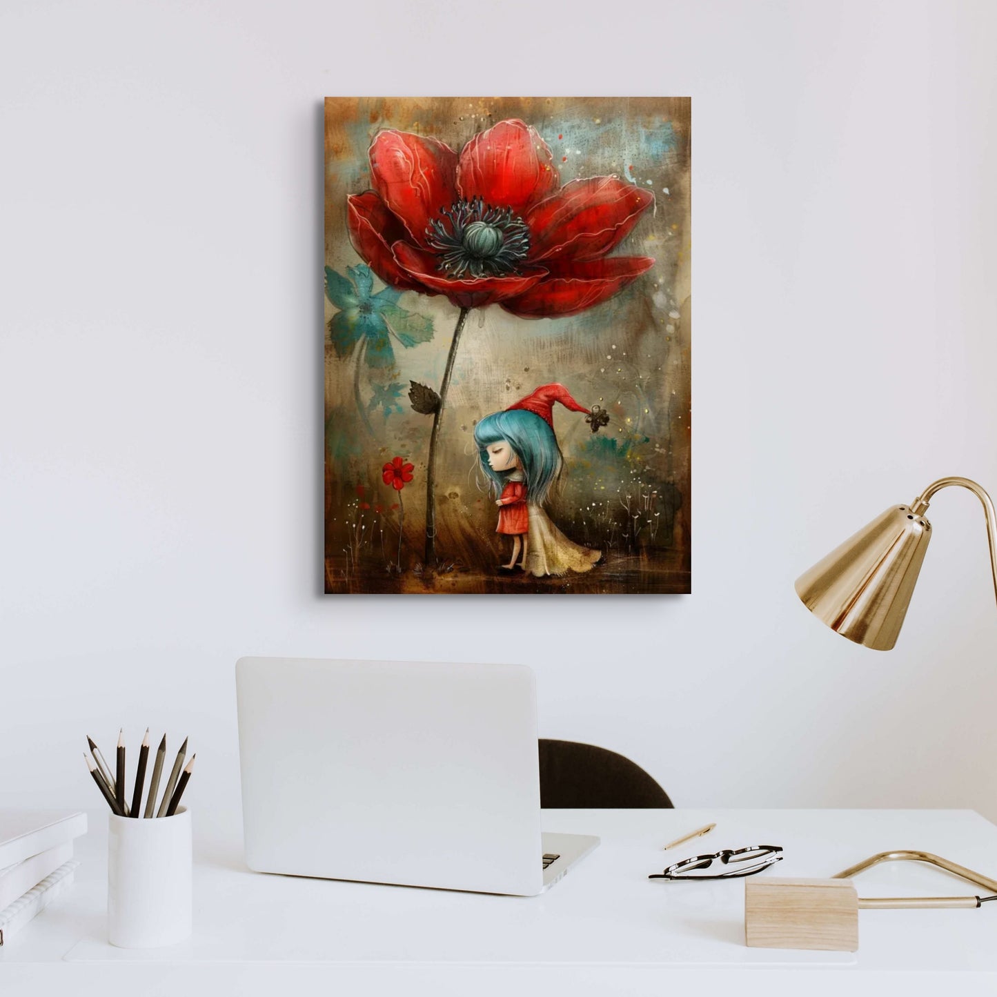 Fée de coquelicot